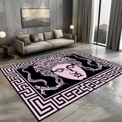 Modern Luxe Tapijt voor Woonkamer Modeontwerp Grote Maat Kleden Garderobe Antislip Vloermatten Slaapkamer Bedzijde Zachte Tapijten 60*90cm