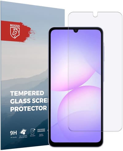 Rosso Screen Protector Geschikt voor Samsung Galaxy A07 | 9H Tempered Glass | Glasplaatje | Beschermlaag | Beschermglas | 9H Hardheid