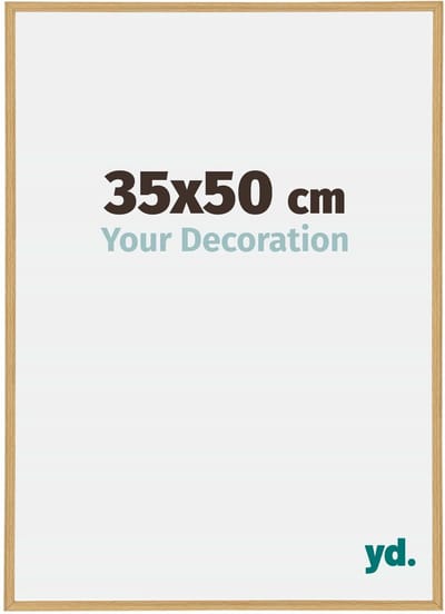 Your Decoration - Fotolijst 35x50 cm - Kunststof - Beuken Licht - Annecy