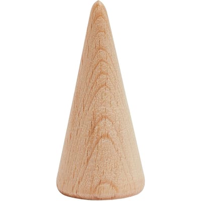 Houten uiteinde voor Schoolkegel