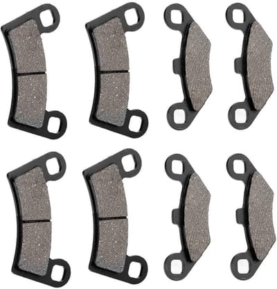 Dailygoods- Remblokken - Remblokken fatbike v8 - Remblokken fiets - Remblokken v20 - Remblokken v20 pro - Set van 8 stuks - Remschijven