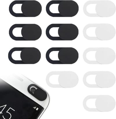 12 stuks Webcam Cover Slider voor Privacy - Camera Cover voor Telefoon, Laptop, PC en Tablet