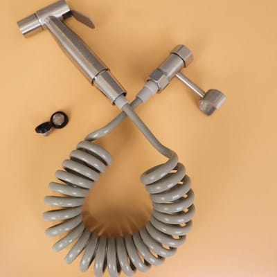 Ensemble de pulvérisateur de bidet à main en acier inoxydable 304, pistolet de pulvérisation de douche à pression, pulvérisateur de toilette à main