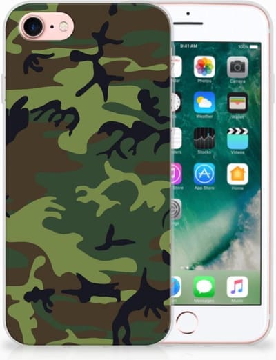 iPhone SE 2022 | SE 2020 | 8 | 7 TPU bumper Army Dark
