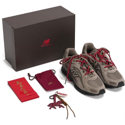 New Balance 204L Jaar van het Paard Tan 36 black