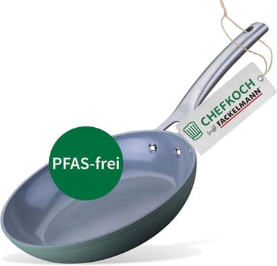 Keramische koekenpan met antiaanbaklaag en gerecycled aluminium Ø 24 cm