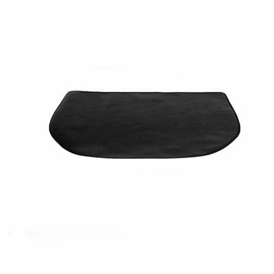 Haardmatten brandwerend - haard Vuurvaste mat - Brandwerende mat - Fiberglas - Brandwerende open haard - Kachel accessoires - Voor houtkachels binnen en buiten - 106 x 61 cm - Zwart
