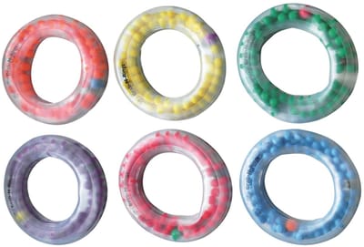 Spordas Grab-N-Rings set - kleurrijke speelringen voor kinderen.