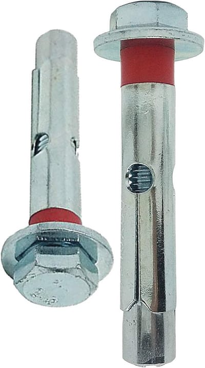 Metalen Ankerpluggen M6-8 - PACK 20 - Voor Beton en Muurbevestiging