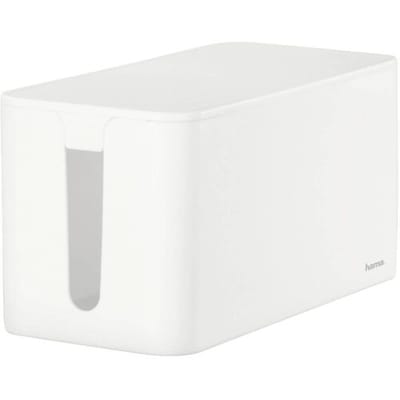 Hama 00221010 Kabelbox Kunststof Wit star (l x b x h) 23.5 x 12 x 11.5 cm 1 stuk(s)