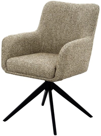 Livingfurn Tara Beige eetkamerstoel - set van 2