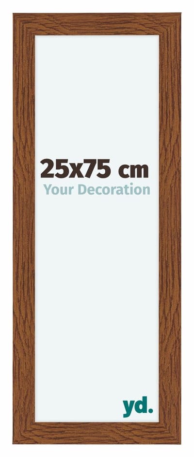 Your Decoration - Fotolijst 25x75 cm - MDF - Eiken Rustiek - Como