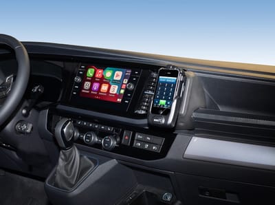 Houder - Kuda Volkswagen T6.1 Transporter 2019-2023 Kleur: Zwart