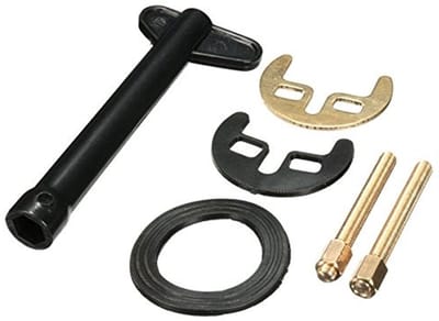 Cosensi- Tap M6 Beugel - Installatie Gereedschap - Onderhoudsset - Duurzaam - Rubber/Koper - Inclusief Schroeven/Nuts - Kraan