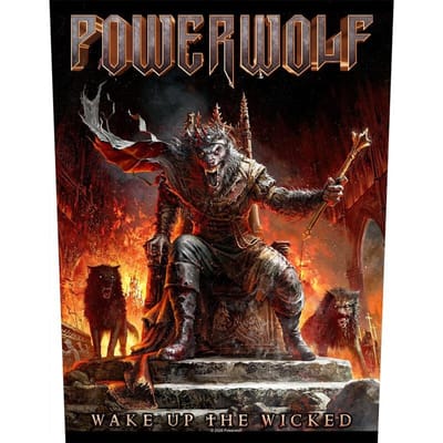 Powerwolf Wake Up The Wicked Unisex Embleem - meerkleurig - Standard