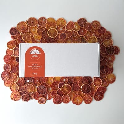 Gedroogde bloedappelsienschijfjes 250g – cocktail garnering – 100% natuurlijk – voordeelverpakking