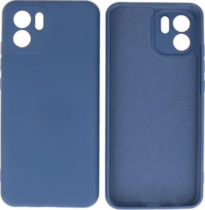 Fashion Backcover Telefoonhoesje - Color Hoesje - Geschikt voor de Xiaomi Redmi A1 - Navy