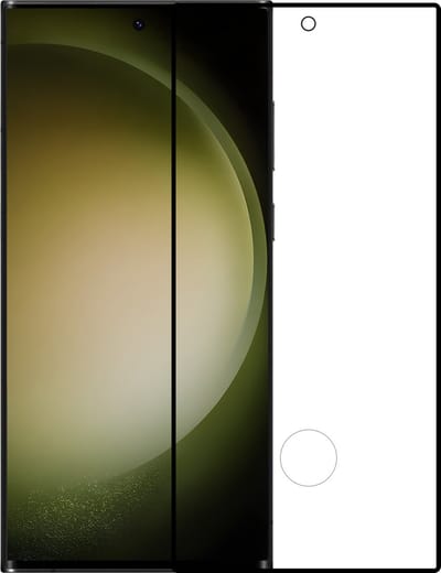 Screenprotector Geschikt voor Samsung Galaxy S23 Ultra - Full Cover - Beschermglas - Gehard Glas - Tempered Glass - Screen Protector