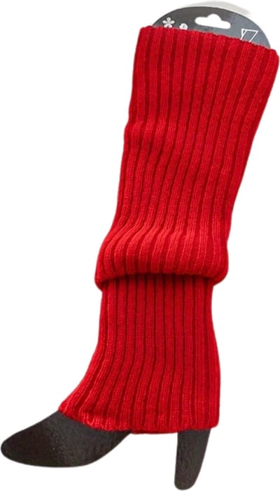 Nivard Beenwarmers - Dames - Overknee - Ballet - Wol - Kniekousen - Leg Warmers - Warm - Rood