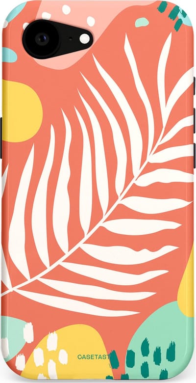 Casetastic Hoesje Geschikt voor Apple iPhone 16e Magsafe - Stijlvolle Beschermende Duo-layer Case - Zomeravond