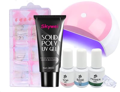 Guardian Beauty Solid Polygel Nagelset - Skywei #018 - 30ml - Nagelverlengingsgelset