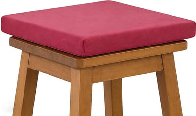 Bankkussen Zitkussen - Kussen voor buiten - Comfortabel zitten - Antislip onderkant - 70 x 200 cm - Rode Roos