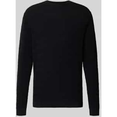 Regular fit Gebreide pullover met ronde hals