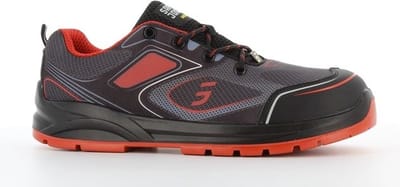 Safety Jogger Cador S1P Veiligheidsschoen SlipvastSRC-ESD Rood - Maat 47