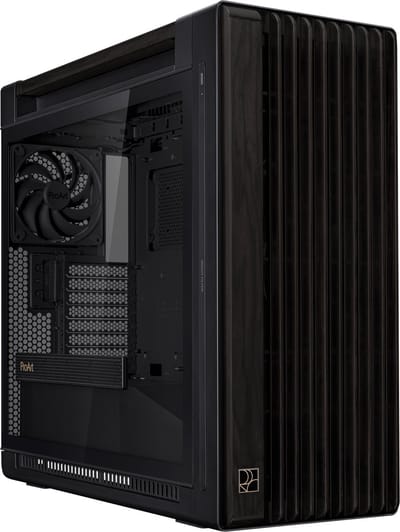 ASUS ProArt PA602 Wood Edition - PC-behuizing - Midtowermodel - EATX - ATX - Micro-ATX - Mini-ITX - Tempered Glass - Zwart