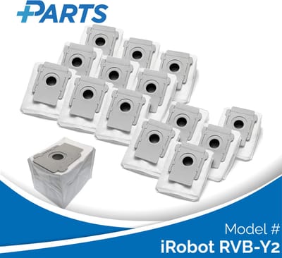 iRobot RVB-Y2 Stofzakken (15 Stuks, Plus.Parts® alternatief voor 4626194 / 4640235)