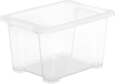 Rotho CORE Basic opbergbox - set van 4 - stapelbaar - 15 ltr