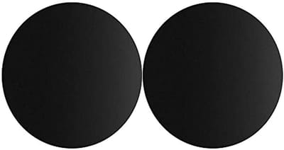JHUBERS- Grillmat Ronde Teflon - 2 Stuks - Antiaanbaklaag - Herbruikbaar - 40 cm - Eenvoudig te Reinigen - Bakmat