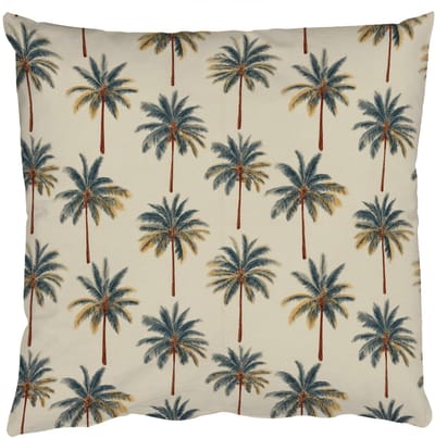 Sierkussens - Kussentjes Woonkamer - 50x50 cm - Palmbomen - Tropisch - Groen