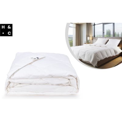 Hom&Com – Zomerdekbed Antibacterieel - 200*220 cm – 200g/m² Lichtgewicht – Ademend & OEKO-TEX Gecertificeerd