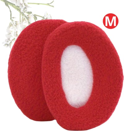 Livano Oorwarmers - Oorverwarmers - Ear Warmers Voor Volwassenen - Dames & Heren Winter Earmuffs - Rood M