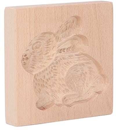 Dailygoods- Koekjesvorm Herbruikbaar - Houten Bakvorm - Beukenhout - Ideaal voor Doe-het-zelf - Gemakkelijk te Wassen - Perfecte Vingerontgrendeling