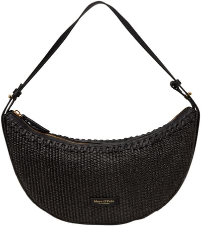 Marc O'Polo schoudertas Emmi Shoulder Bag Black zwart