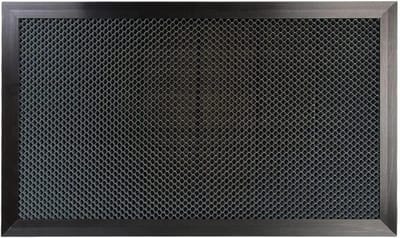 Honingraat Werktafel - Graveer Platform - Precisie Graveren - Aanpasbare Afmetingen - 200x300mm - Zwart