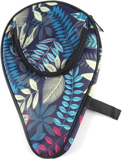 Tafeltennis Batcover - Ping Pong Tas - Sport Organisatie - Met Ballenhouder - 31 x 19.5 cm - Blauw
