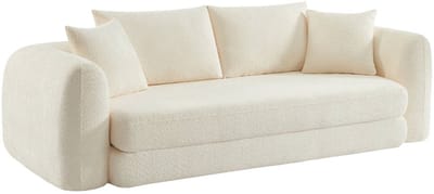 sweeek - Slaapbank met 3 zitplaatsen 243 x 112 x 66 cm - sweeetch