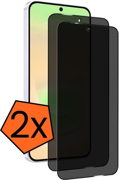 Screenprotector - 2 Stuks - Geschikt voor Samsung Galaxy A37 - Privacy Filter - Gehard Glas - Beschermglas - Tempered Glass - Screen Protector