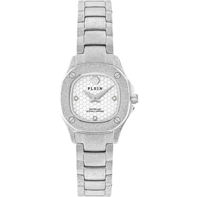 Philipp Plein The $Pectre Lady Mini PW5FA0125 Horloge - Staal - Zilverkleurig - Ø 23 mm
