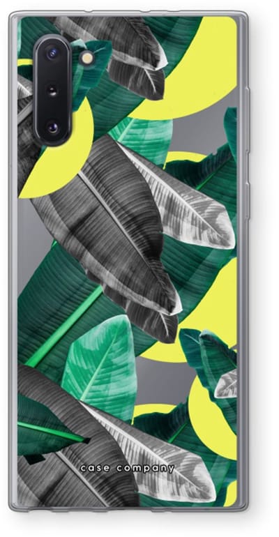 Hoesje geschikt voor Samsung Galaxy Note 10 hoesje - Fantasie jungle - Soft Cover Telefoonhoesje - Bescherming aan alle Kanten en Schermrand