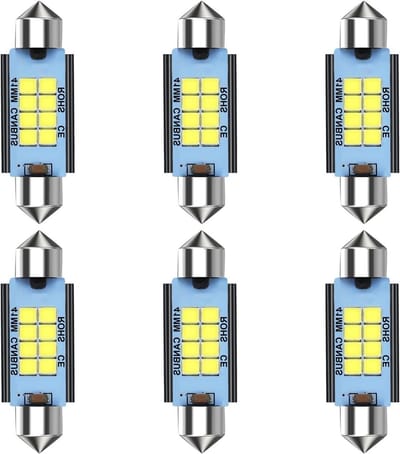 Feston C5W LED Lampen - Auto Interieurverlichting - Voertuig Verlichten - Canbus Foutloos - 41 mm 6 stuks - Wit