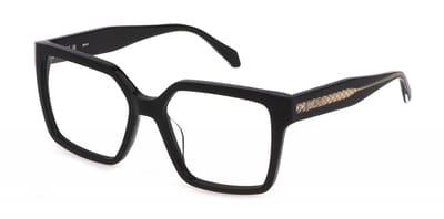 Just Cavalli VJC006 Nero lucido 53/16/140 WOMAN Brilmonturen