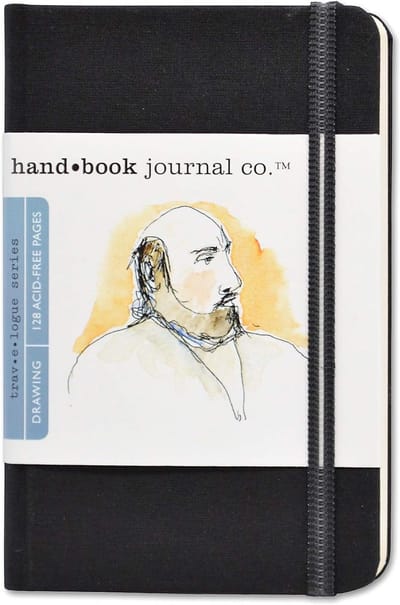 Art Journal zakformaat 9x14 cm - Schetsboek met Zuurvrij Papier voor Inkt en Markers