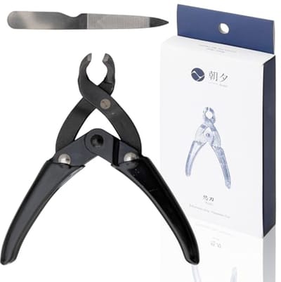 Precision Nagelknipper voor Dikke en Ingegroefde Nagels - Ergonomisch Ontwerp voor Senioren