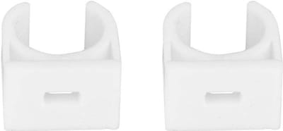 Allecto - pipe clamp - 16mm - 20 stuks bevestigingsclips - inclusief schroeven - ideaal voor waterpijp - stevig en duurzaam - geschikt voor leiding...