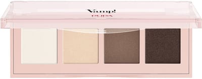 PUPA Milano Vamp! 4 Oogschaduw Palette 001 Natural Matt - 5,2 gr