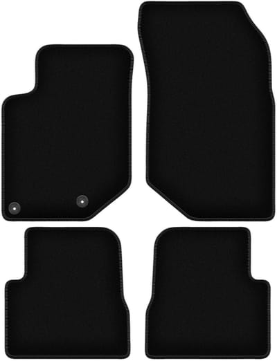 BASIC zwarte veloursmatten voor: Opel Mokka B crossover (2019-)